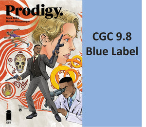 9.8 Graded Prodigy. #1 Surprise Comics Exclusive Cover by Eric Henson Limited to 500 copies