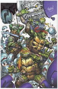 Teenage Mutant Ninja Turtles #106 Surprise Comics Exclusive Virgin Cover Remarqued  By Eric Henson