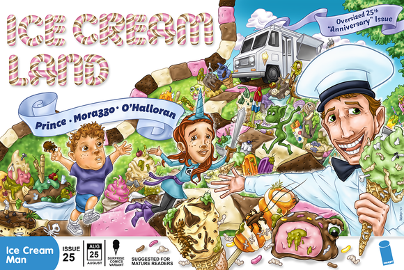 Ice Cream Man #25 Surprise Comics Exclusive cover by Scott Serkland 8/25/21