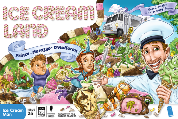 Ice Cream Man #25 Surprise Comics Exclusive cover by Scott Serkland 8/